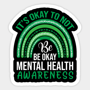 Mental Health Matters End The Stigma Psychology Therapy Sticker